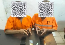 Polsek Pinggir Ungkap Ekstasi di Balai Raja