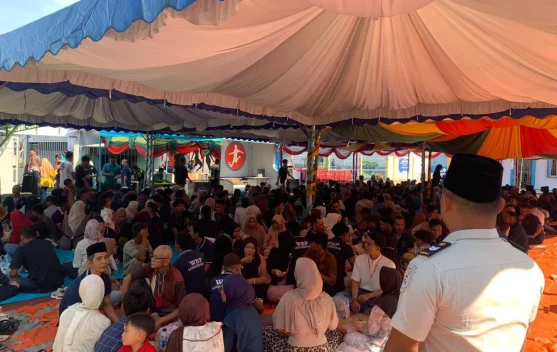 Kunjungan Lebaran Lapas Bengkalis Membludak