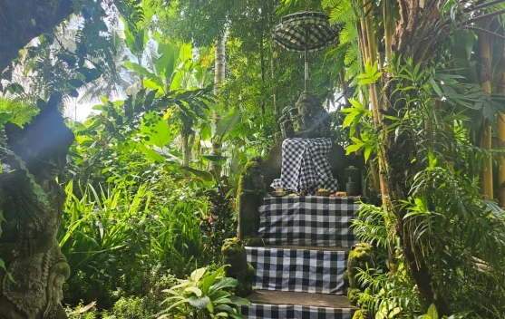 Melalui Kain Poleng, Pemandu Wisata Bali Kenalkan Filosofi Keseimbangan Hidup