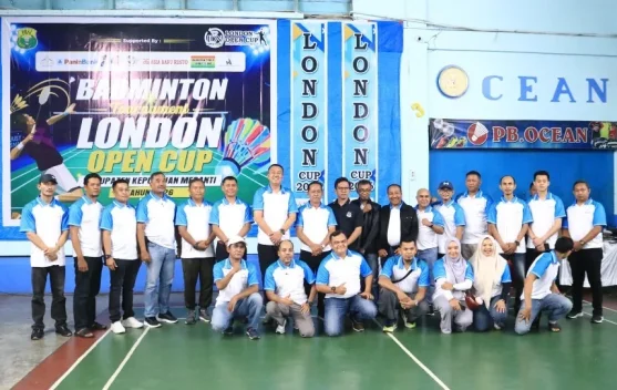 Wabup Meranti Buka Turnamen Badminton London Open Cup