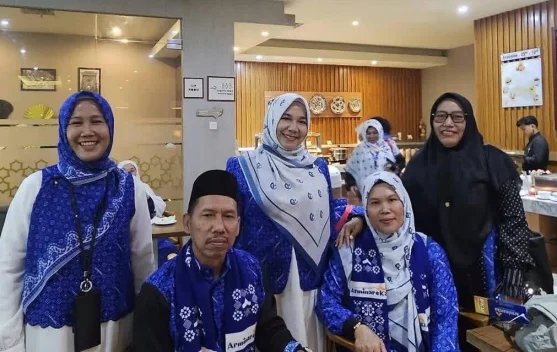 Jamaah Calon Haji Arminareka Pekanbaru Sehat, Lansia Tetap Berangkat