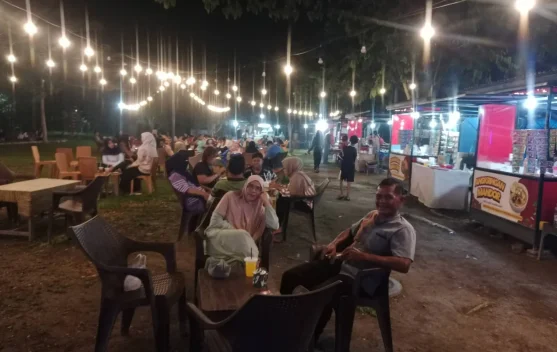 PHR Sulap Alun-Alun Tanjung Sawit Jadi Sentra UMKM Modern