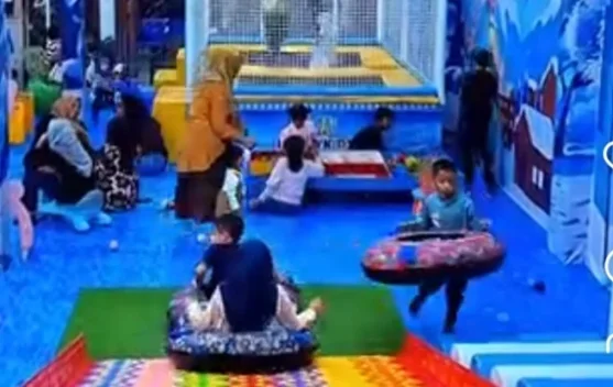 Arena Permainan Anak di Bengkalis Ramai Dikunjungi saat Libur