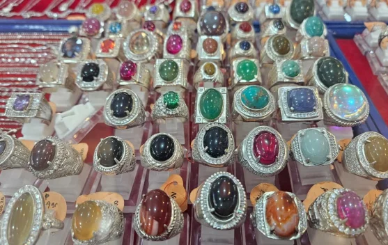 Cincin Pria Berbahan Perak di Bengkalis Kian Diminati
