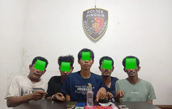 Digerebek di Talang Mandi, Lima Pengguna Sabu Diciduk Polisi