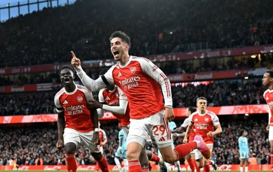 Arsenal Menang Tipis Atas Burnley, Penentuan Juara Masih Terbuka