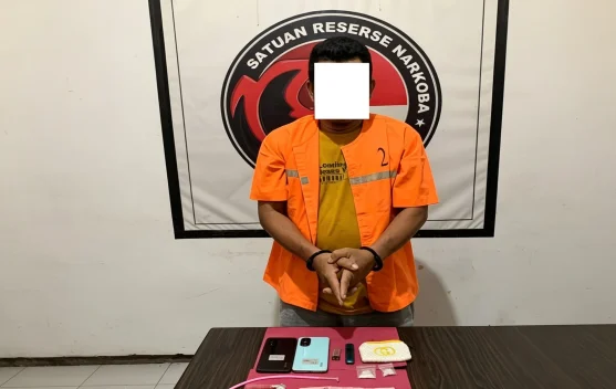 Polisi Gerebek Rumah Diduga Bandar Narkoba di Jangkang
