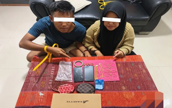 Drama Perampokan Rp600 Juta ternyata Rekayasa Sepasang Kekasih Gelap