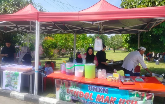 Produk UMKM Bengkalis Laris Manis di Gerakan Pangan Murah