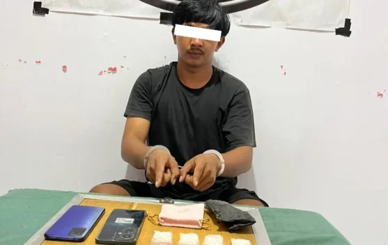 Operasi Senyap di Pamesi, Pengedar Sabu 18 Gram Dibekuk Polisi