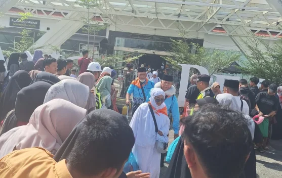 Jemaah Haji Mandau dan Rupat tiba Melalui Jalur Ferry Batam–Dumai