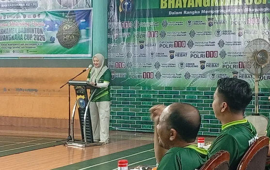 Turnamen Badminton HUT Bhayangkara ke-80 Resmi Digelar di Bengkalis