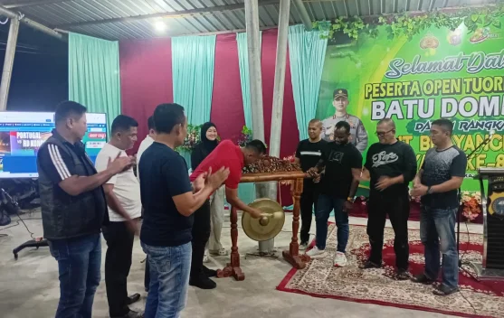 Lestarikan Permainan Tradisional, Polres Bengkalis Gelar Tournament Domino