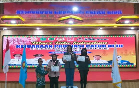 Sendiri Wakili Bengkalis, Yuni Veronika Juara Catur Riau 2026