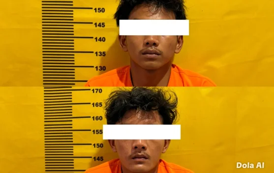 Aduan 110 Berbuah Penangkapan, Dua Pengguna Sabu Diciduk Dini Hari