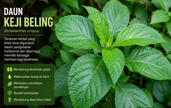 Kenali Manfaat Daun Keji Beling, Tanaman Herbal yang Kaya Khasiat