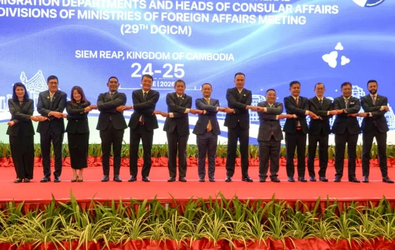 Tiga Pilar Strategi Nasional Keimigrasian pada Forum ASEAN di Kamboja