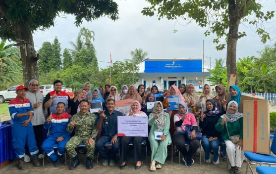 Desa Hamparan Perak Siap Lawan Stunting dengan Kelengkapan Alat Posyandu