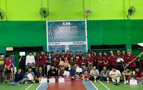 Agape Cup 2026 UKMK Polbeng Dorong Sportivitas Generasi Muda Kristen di Bengkalis