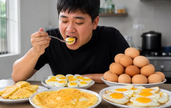 Terlalu Banyak Makan Telur? Ini Dampaknya bagi Kesehatan Tubuh