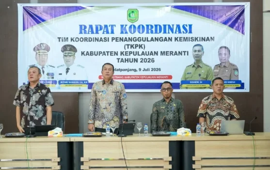 Wabup Muzamil Perkuat Sinergi Atasi Kemiskinan Meranti Bersama