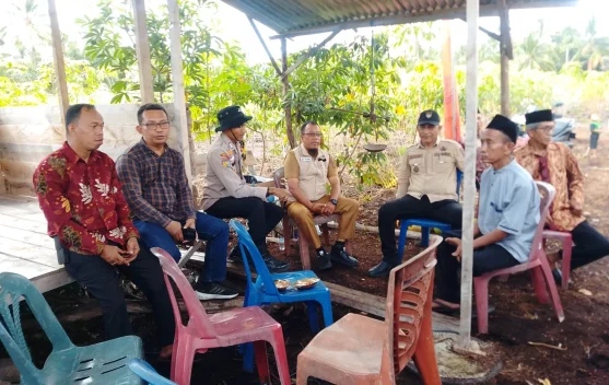 Babhinkamtibmas Ajak Warga Muntai Barat Manfaatkan Lahan Kosong