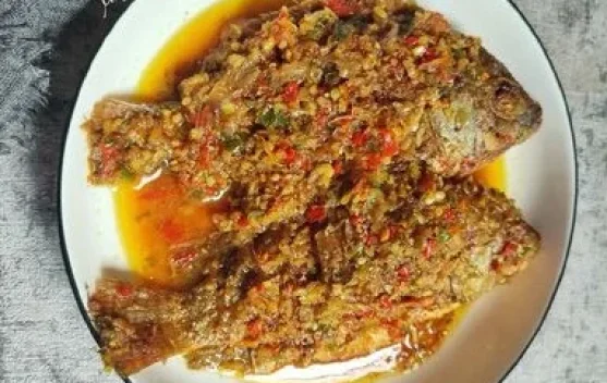 Mujair Nyat Nyat Khas Bali, Gurih Pedas Kaya Rempah