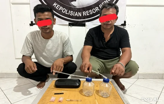 Satresnarkoba Bengkalis Amankan Dua Penyalahguna Sabu
