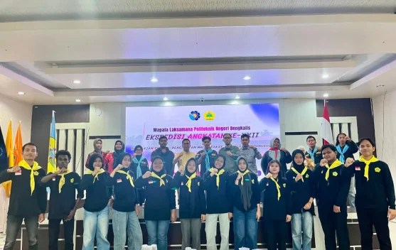 Pelepasan Ekspedisi Pecinta Alam Mapala Laksmana Resmi Dilaksanakan