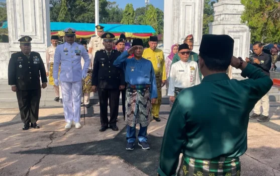 Danposal Ikuti Ziarah Hari Jadi Bengkalis Ke-514