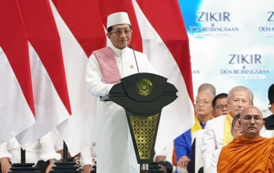 Menag Ajak Bangsa Jadikan Zikir dan Doa sebagai Ikhtiar Membangun Indonesia