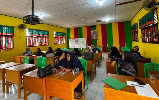 Lingkungan Madrasah Hijau Jadi Tema Kokurikuler MTsN 1 Siak