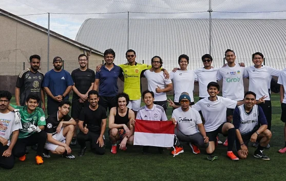 Mahasiswa Indonesia di Dundee Gelar Fun Match Peringati HUT ke-81 RI