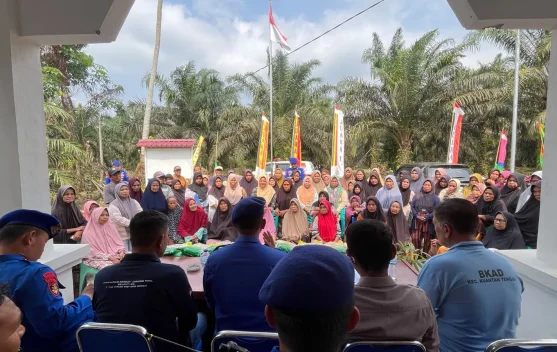 Ditpolairud dan Polres Kuansing Gelar JALUR, Salurkan 100 Paket Sembako