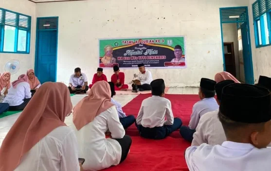 MTs YPPI Bengkalis Gelar Tasmi’ Al-Qur’an Jilid III