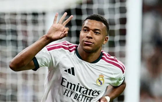 Mbappé Hattrick Real Madrid Kalahkan Real Sociedad dengan Pesta Gol