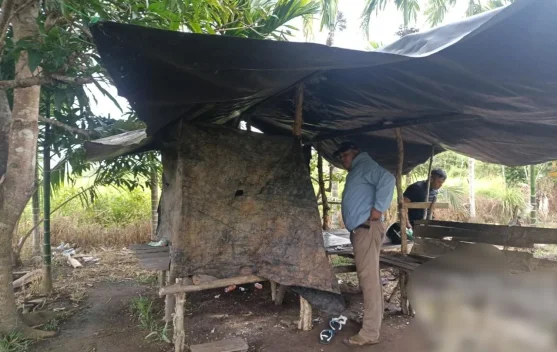 Pondok Diduga Jadi Lokasi Transaksi Sabu di Penebal Dibongkar