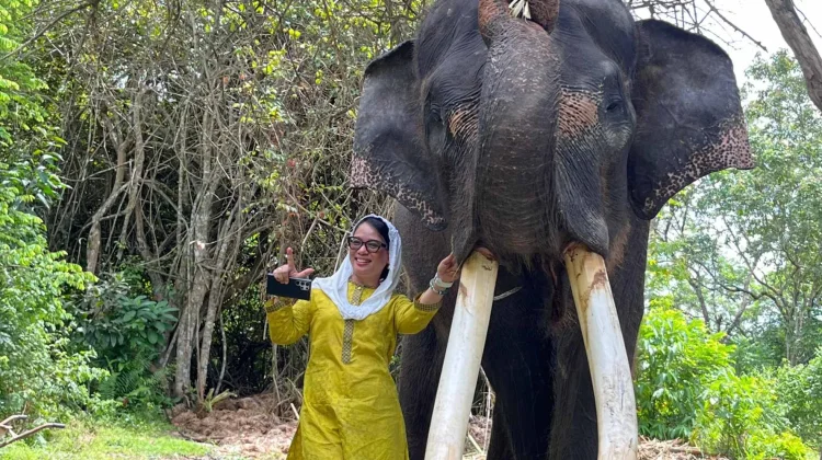 Kunjungi PLG Seblat, Destita Kampanyekan Jaga Habitat Gajah Sumatera