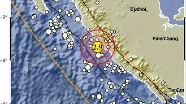 Bengkulu Utara Diguncang Aktivitas Gempa Kecil