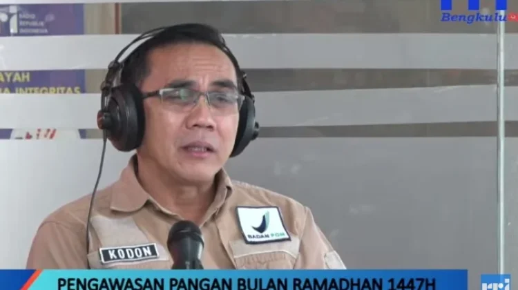 BPOM Bengkulu Lakukan Pengawasan Keamanan Pangan