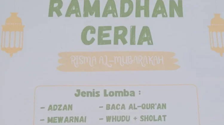 Perlombaan Anak-anak dalam rangka bulan Ramadan sudah mulai bergaung di Masjid-Mas