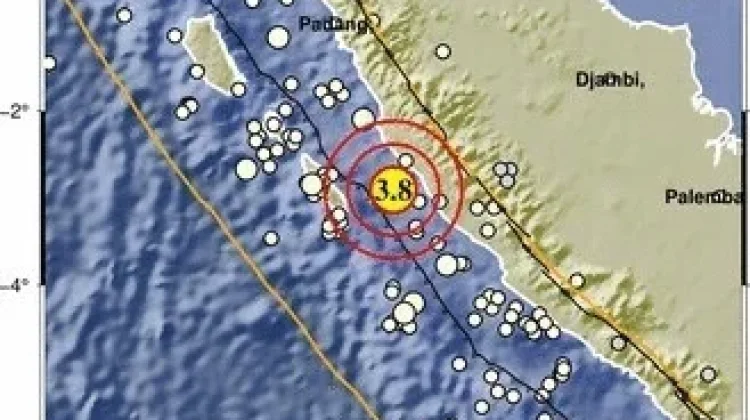 Mukomuko Diguncang Gempa Dengan Magnetudo 3.8