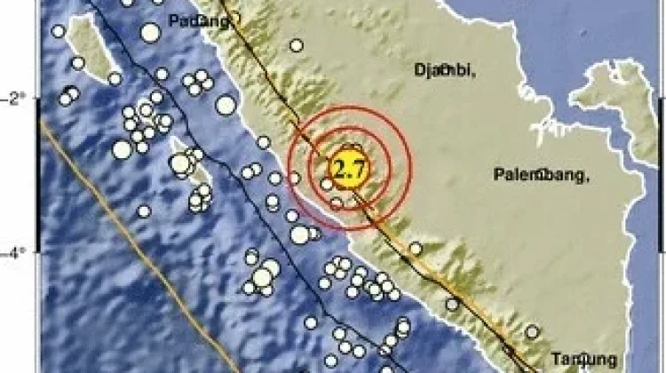 Lebong Diguncang Gempa Kecil