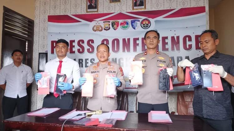 Awal tahun, Polres Bengkulu Utara Ringkus Kurir Sabu