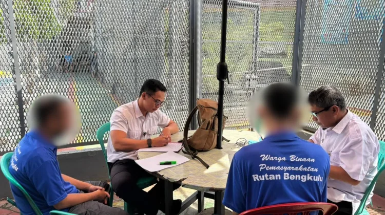 PK Pemasyarakatan, WBP Rutan Bengkulu Dilakukan Assessment