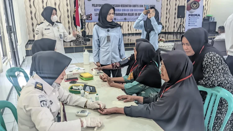 Ramadan 1447 H, WBP dan Masyarakat Menerima Cek Kesehatan Gratis.