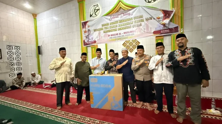 Safari Ramadan, Pemkab Bengkulu Utara Salurkan Bantuan Sosial