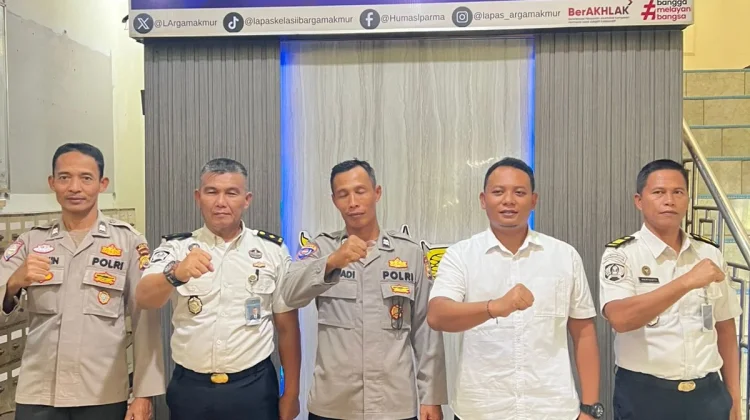Lapas Arga Makmur-Polres Bengkulu Utara Perkuat Sinergisitas Keamanan