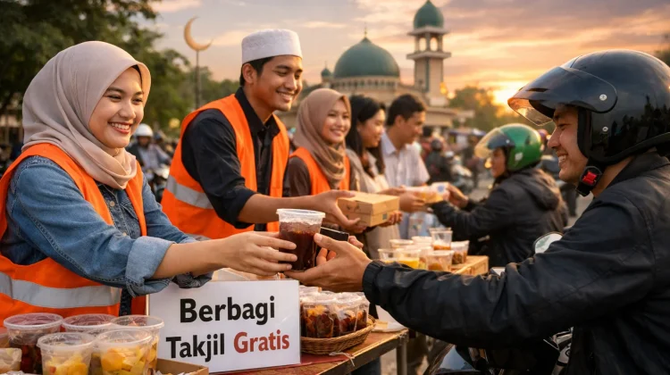 Tumbuhkan Kepedulian Sosial dengan Berbagi Takjil di Bulan Ramadan