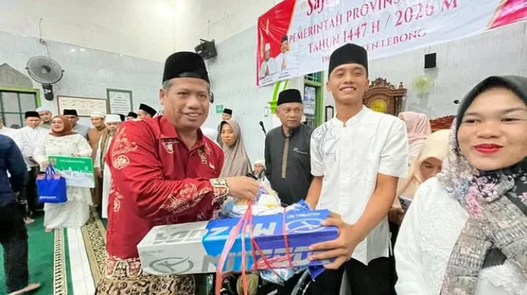 Baznas Provinsi Bengkulu Salurkan Bantuan Rp20,48 Juta di Lebong
